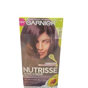 NIB Garnier Nutrisse Ulta Color Ultra Bold Lilac Nourishing Color 3 Pack‎ Bundle